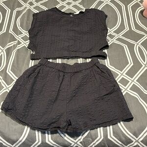 H&M black set kids size 16